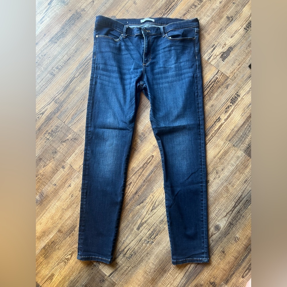Banana Republic Dark Blue Skinny Jeans - Picture 1 of 3